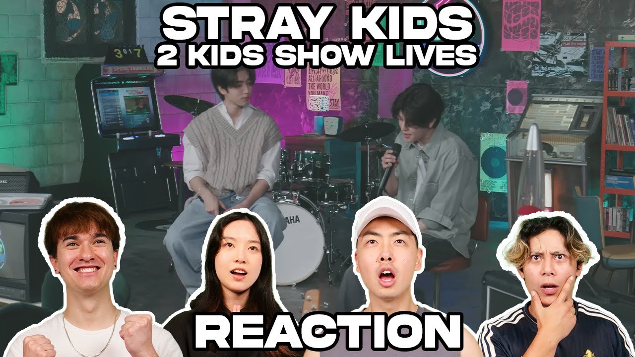 STRAY KIDS FROM 2 KIDS SHOW LIVES REACTIONS!
