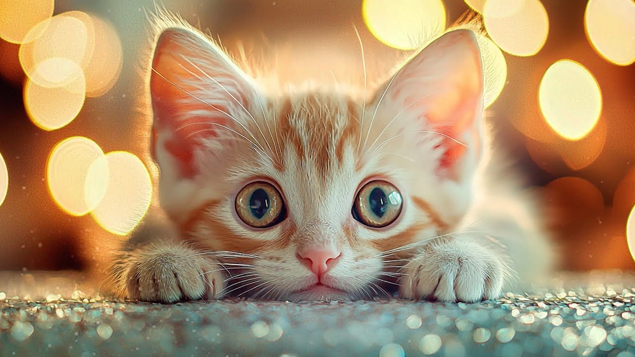 😻 Relaxing Cat Music For Anxious Kittens And Home Alone Cats 😻 Soft Healing Sleep Ambience