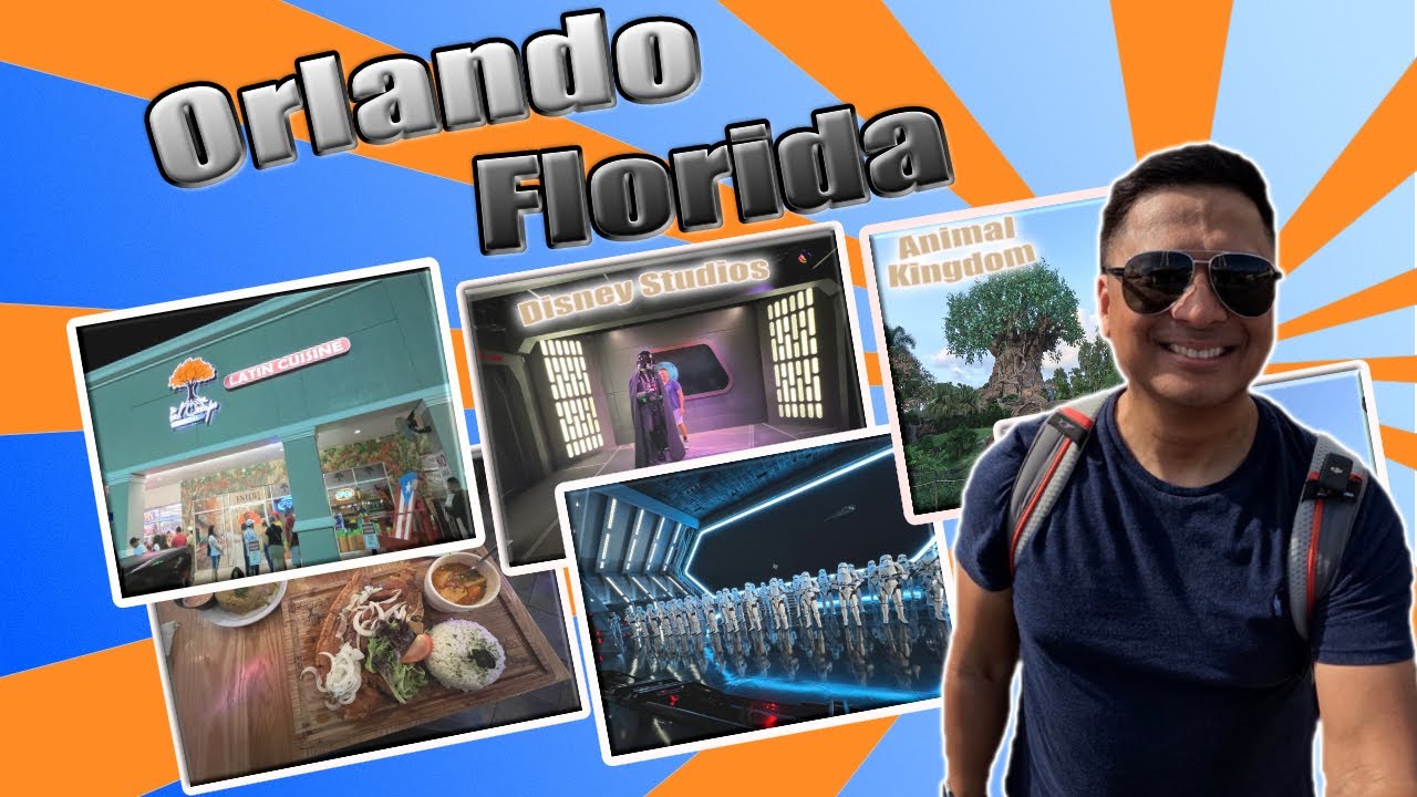 🇺🇸Orlando Florida: Puerto Rican Cuisine, Disney Studios, Animal Kingdom