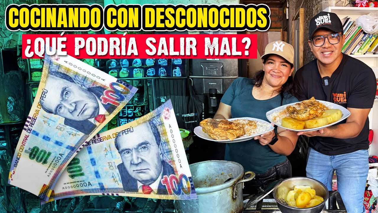 &iquest;POR 200 SOLES ME INVITARIAS A COCINAR EN TU CASA? | COMIDA PERUANA 🇵🇪