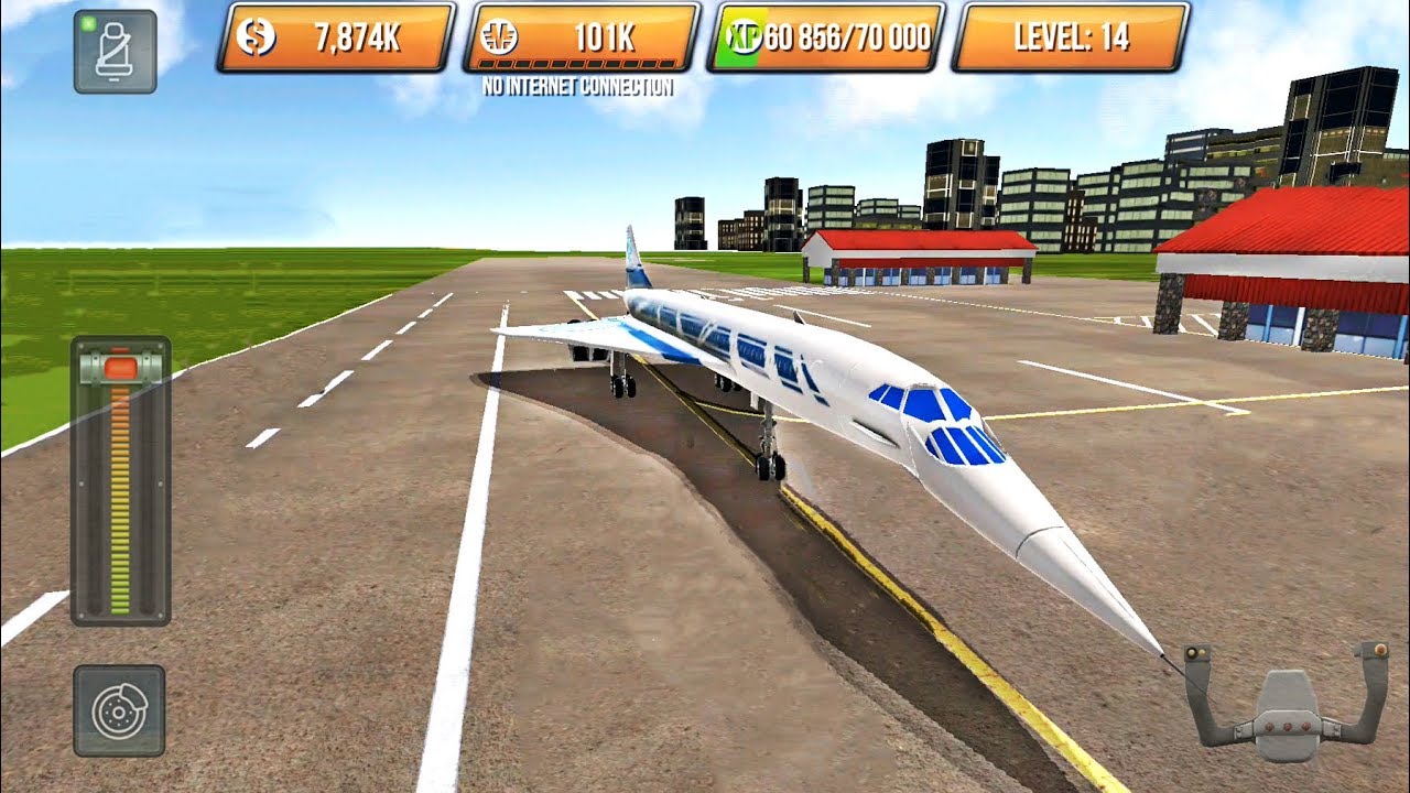 Take Off Flight Simulator #5 Concorde Plane - Android Gameplay FHD