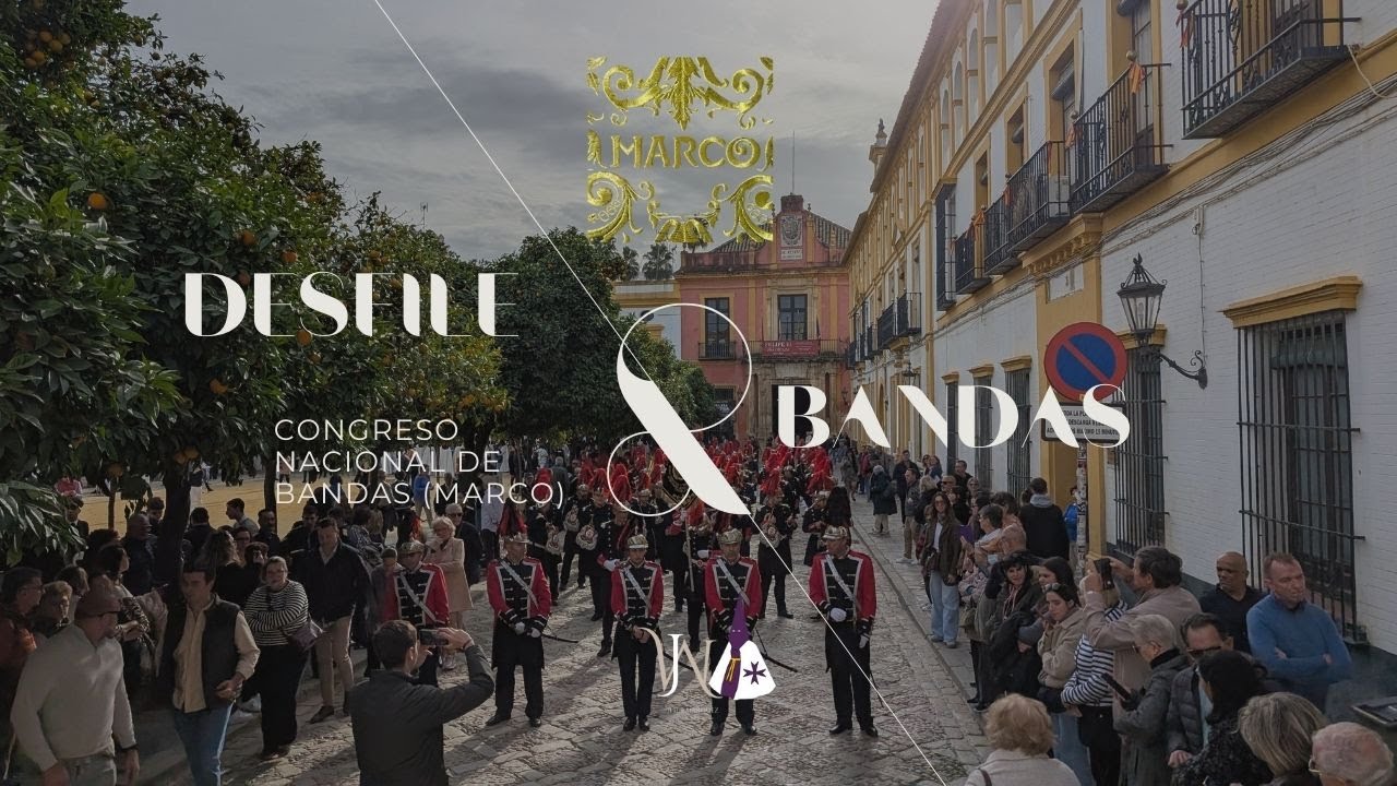 4K | Desfile Congreso Nacional de Bandas (Marco) | Por JMFILMCOFRADE ©