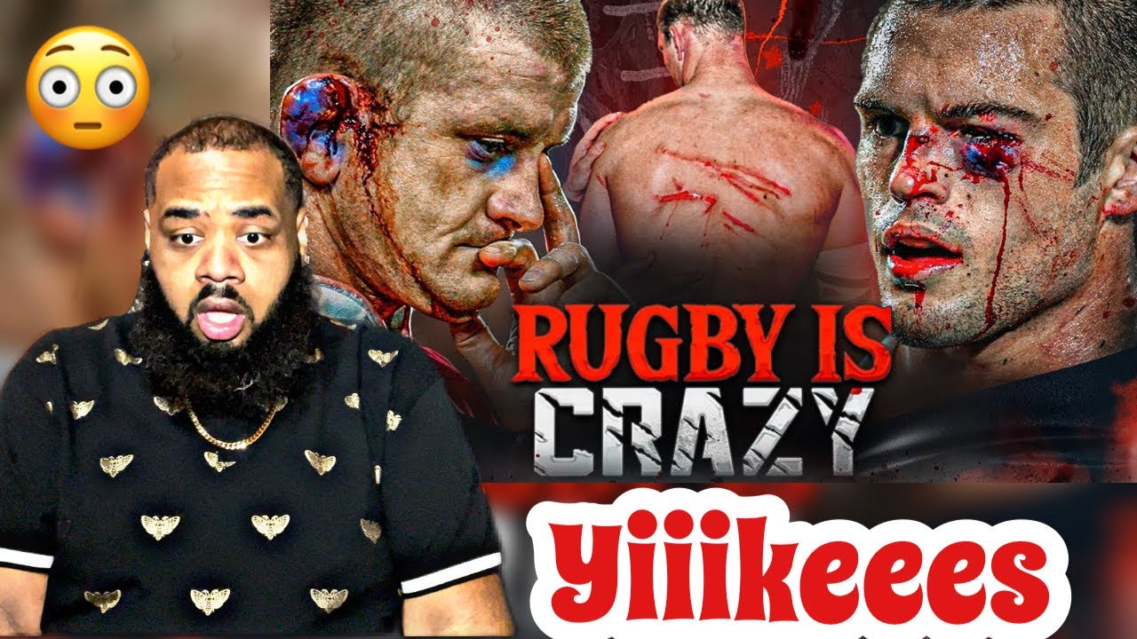 The Most BRUTAL Sport In The World | Rugby's Hardest Hits | AMERICAN REACTION