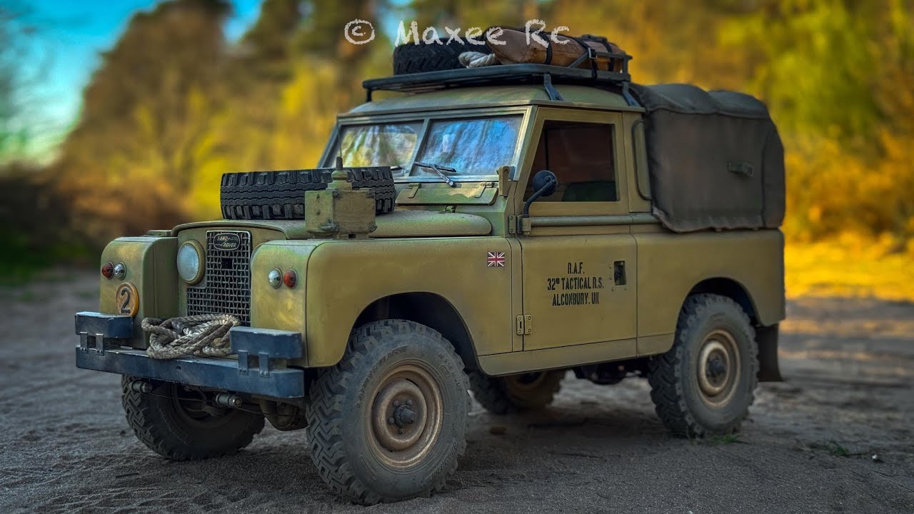 Rc Scale Off-Road Adventures With EXPERT Level Land Rover BRX02 Models
