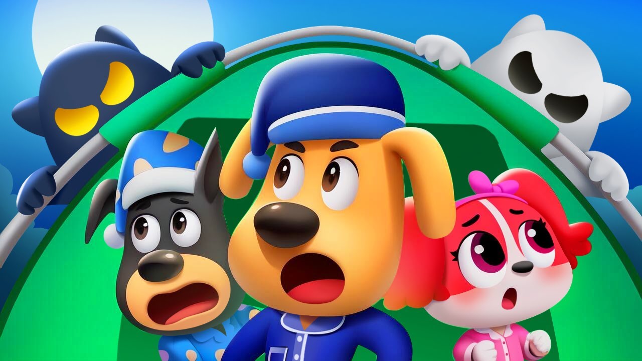 Fun Tent Camping⛺ | Safety Rules | Funny Kids Stories | Sheriff Labrador | Kids Cartoon | BabyBus