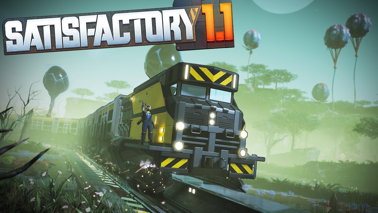 Uncovering the SWAMP's KEY Resource... By RAIL! - Satisfactory 1.1