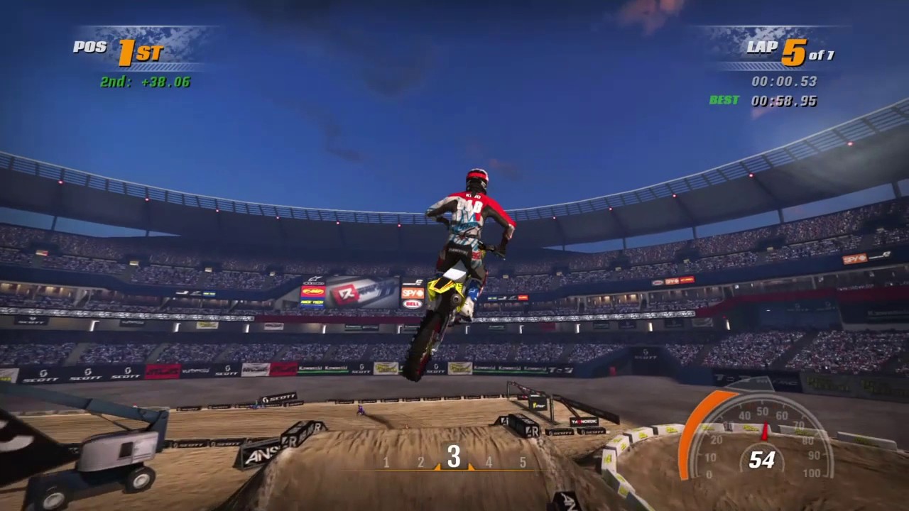 Mx vs Atv Supercross Encore - round 16 east rutherford 2017