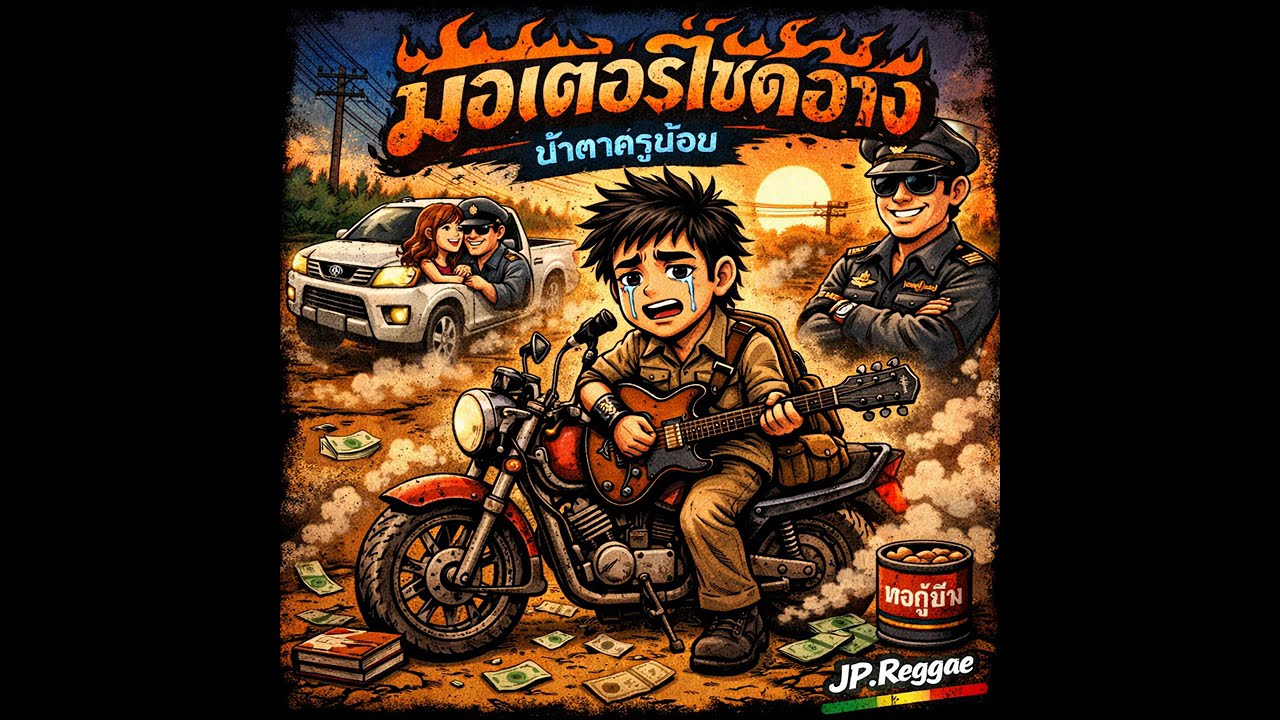 มอเตอร์ไซค์ฮ่าง ( Cover Rock Style ) 🔥🎸 ช่วยกดติดตามด้วยครับ | Thai Rock Chill | JP.Reggae🌴🎧