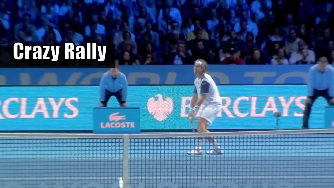 Crazy rally. It must be. Djokovic vs Ferrer