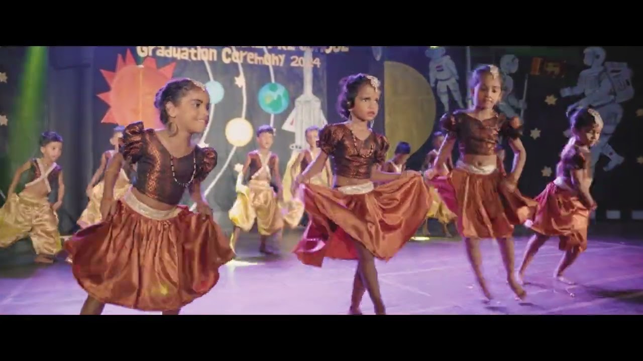 Naacho naacho Tamil dance LITTLE SCHOLARS Graduation Ceremony 2024✨️ -by UKG students 