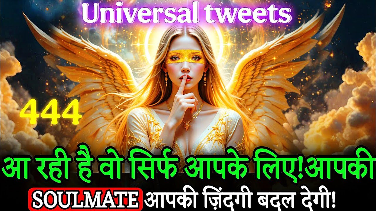 "चुना हुआ व्यक्ति, अब आ रही है वो Soulmate जो आपकी जिंदगी बदल देगी 💖✨ | Universal Tweets"