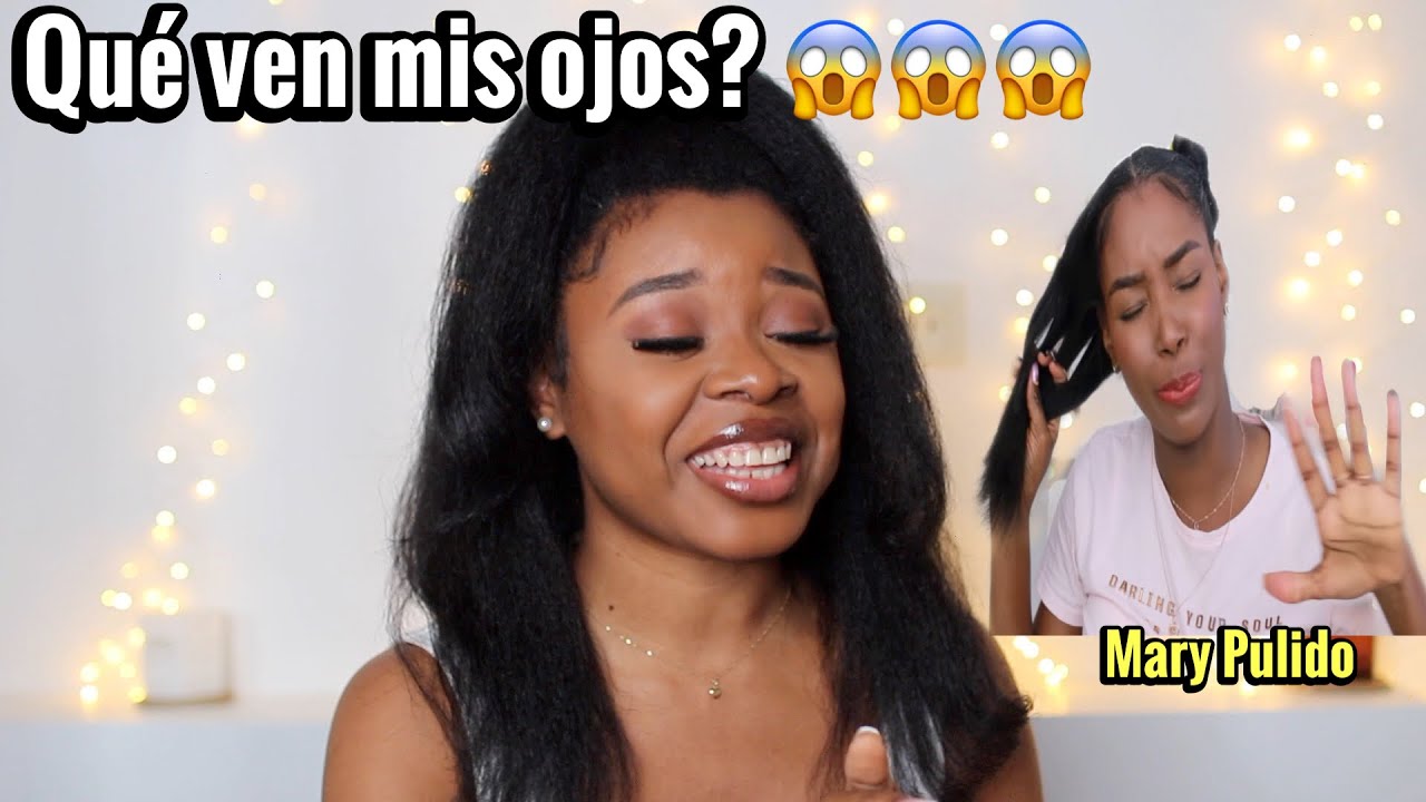 REACCIONO a la RUTINA CAPILAR de MARY PULIDO || Rihanel