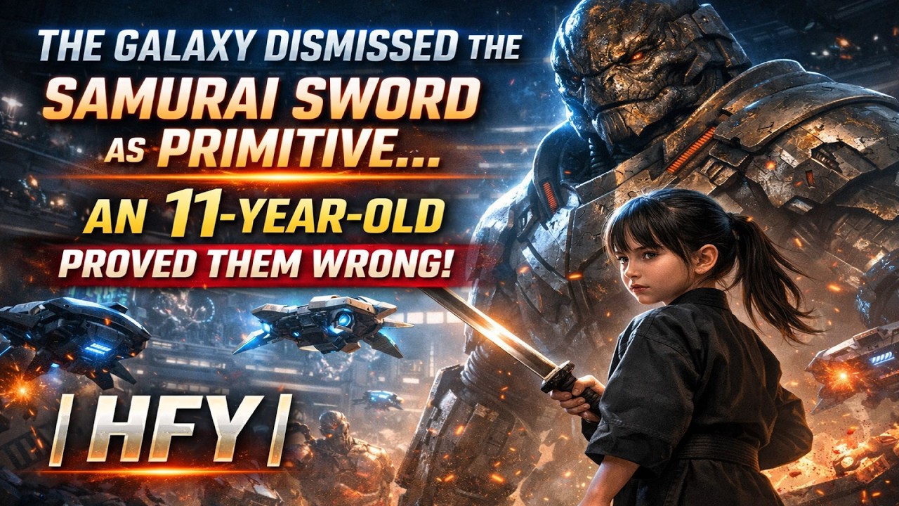 The Galaxy Dismissed the Samurai Sword as Primitive… An 11-Year-Old Proved Them Wrong | HFY