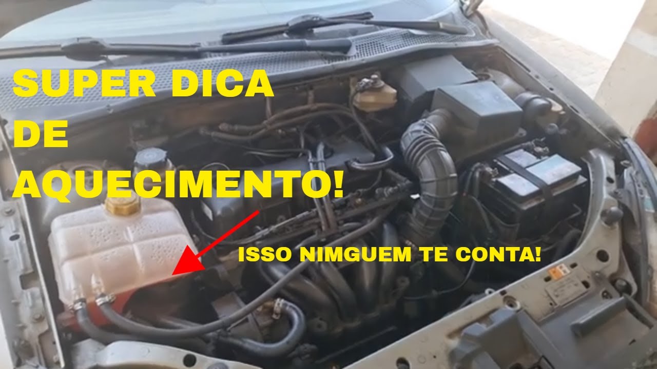 FORD Focus esquentando super aquecendo fervendo zetec Rocan 1.6