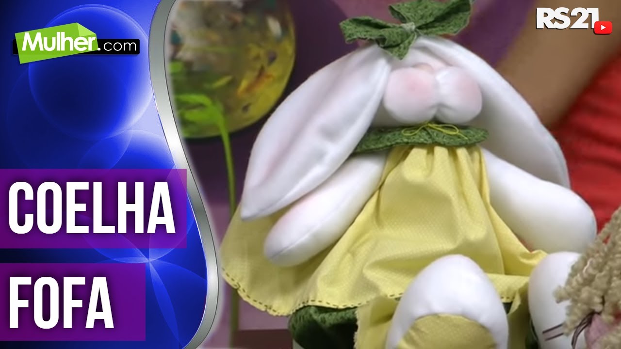 Aprenda a fazer ''coelha fofa'' | Mulher.com | 24/02/2014 | @RedeSeculo21