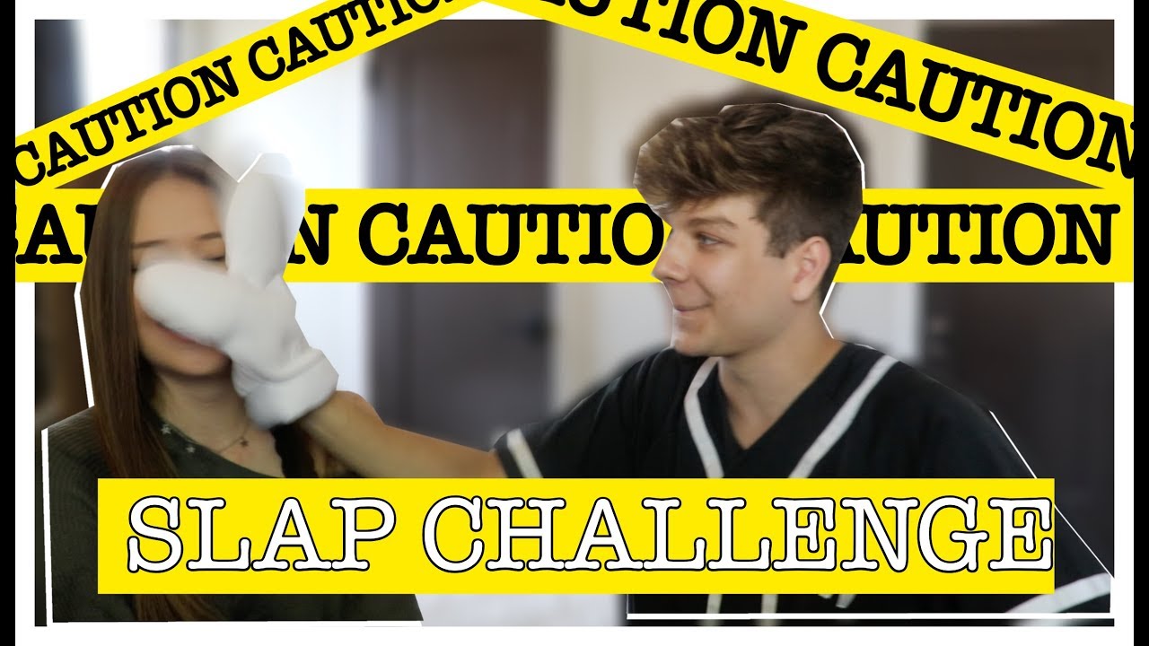 SLAP CHALLENGE *GONE VIOLENT IN THE HOOD* | Nathan Triska, Riley Lewis