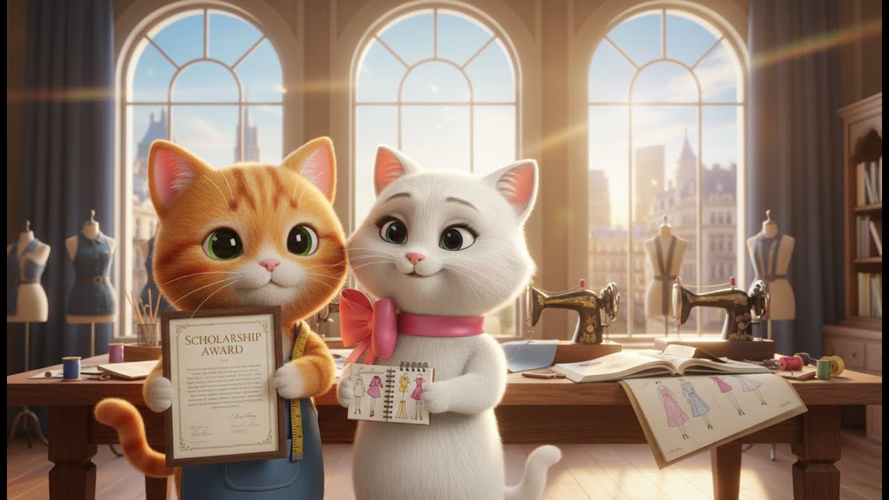 Cat story: Misa and Mimi's Fashion Dream | Curious Cat Life