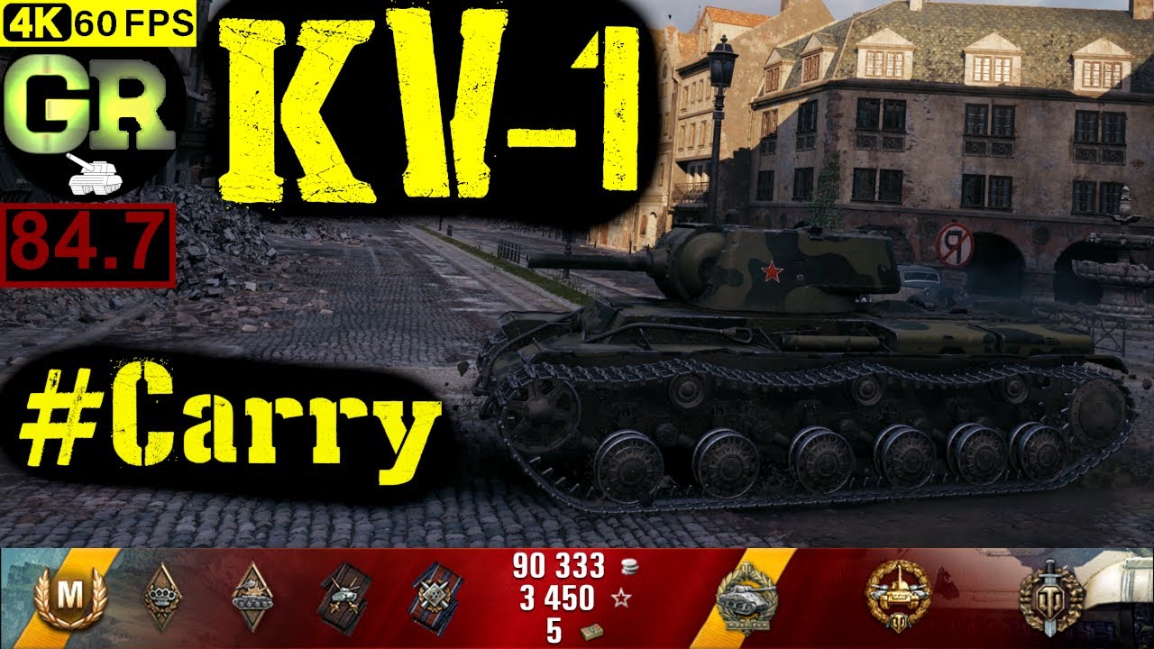 85_World of Tanks KV-1 WoT Replay - 8 Kills 3.2K DMG(Patch 1.4.0)