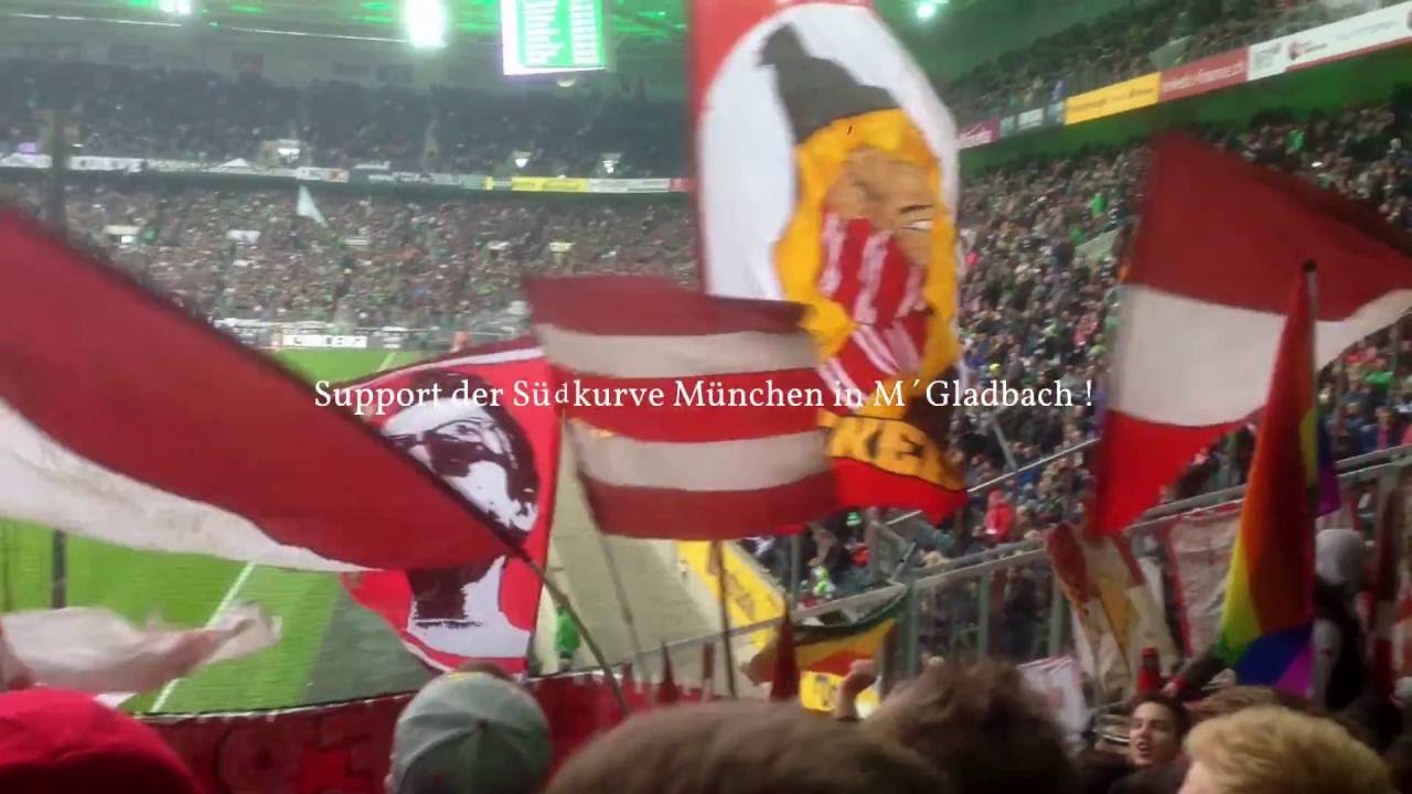 SÜDKURVE MÜNCHEN AUSWÄRTS IN GLADBACH SUPPORT HD | ULTRAS MÜNCHEN | BAYERN ULTRAS