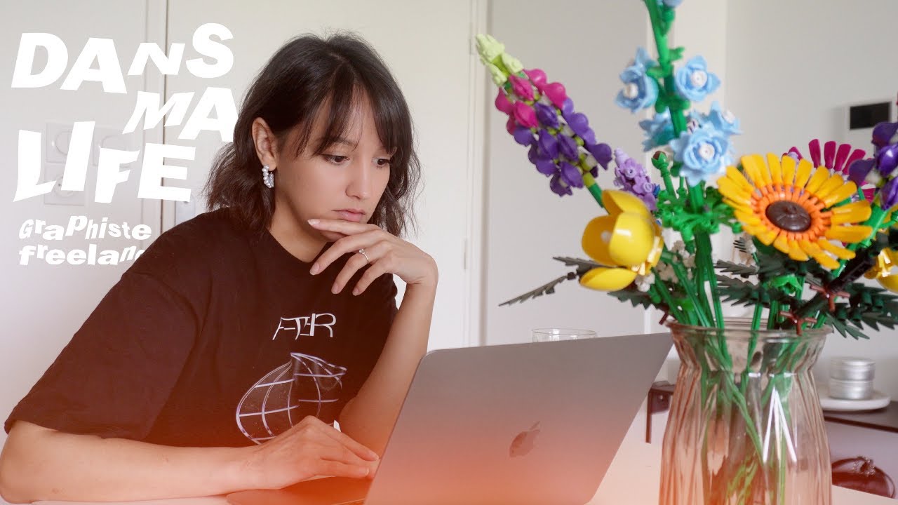 Une semaine dans ma life de GRAPHISTE freelance