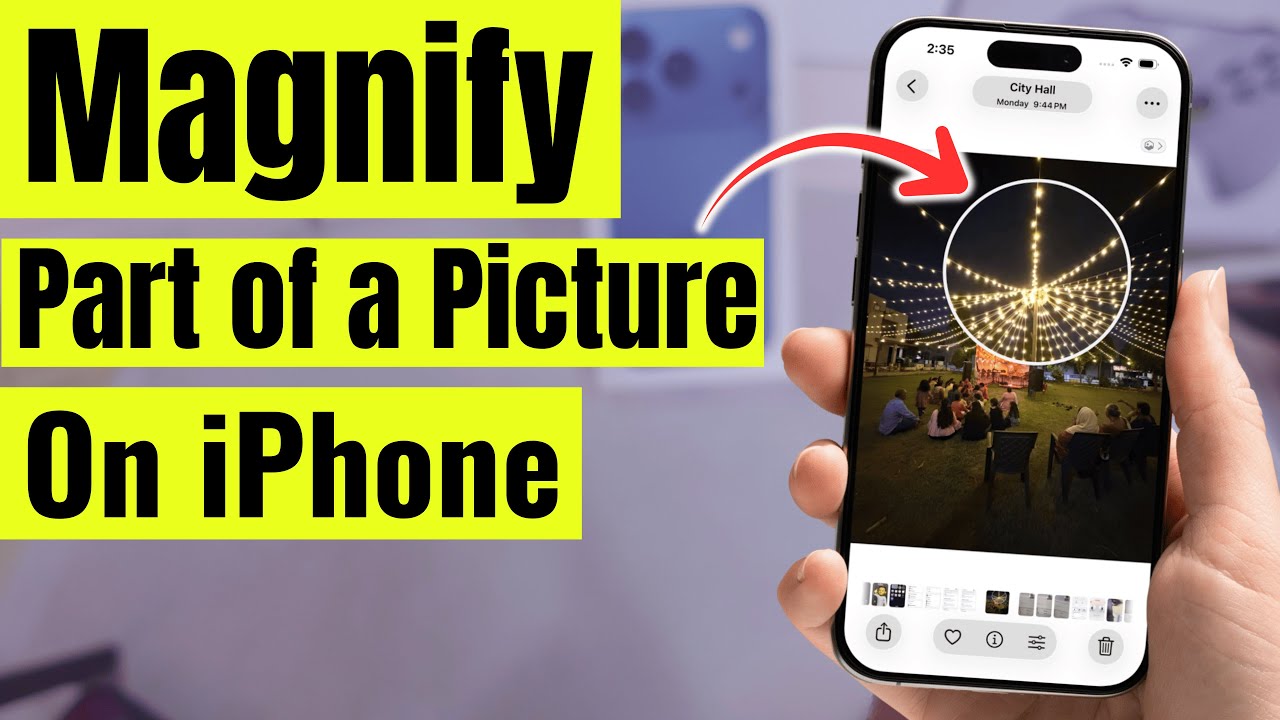 How to Magnify a Part of Photo in iOS 26 on iPhone 17 (Pro, Max), 16, 15, 14, 13, 12
