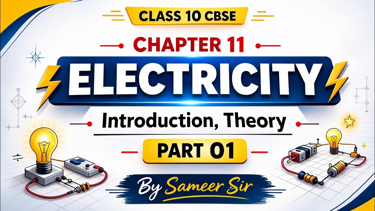 Electricity || Class 10 physics || Part 01Theory Concept || Easy Explanation 
