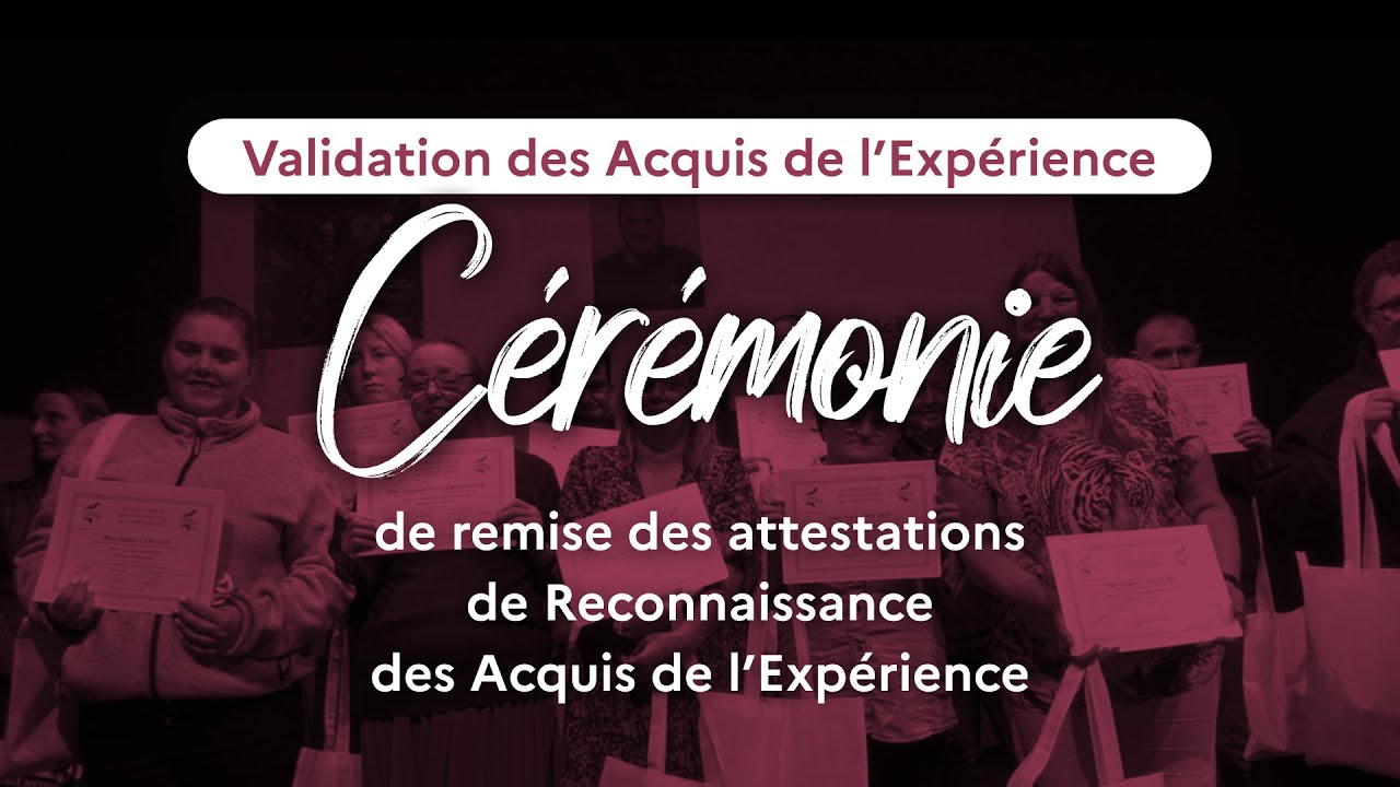 Cérémonie de Remise des Attestations de reconnaissance des Compétences 2022 à Dunkerque