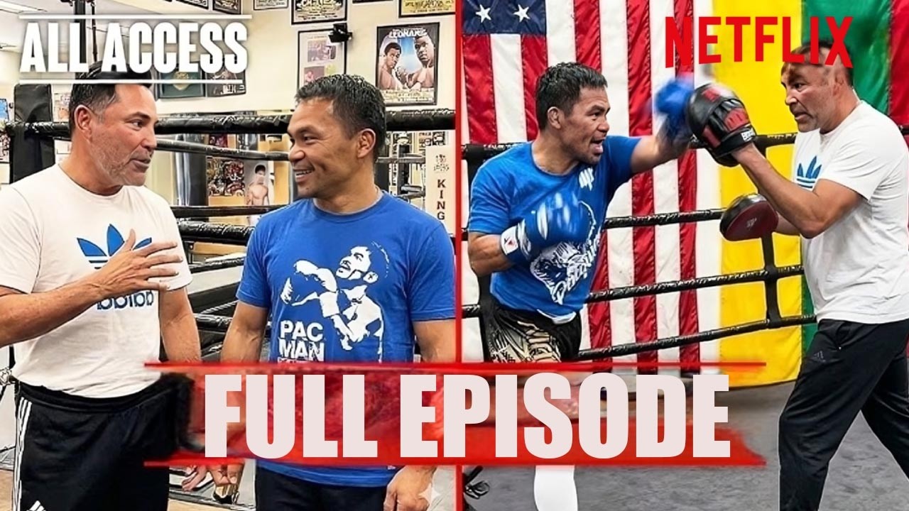 INSIDE PACQUIAO CAMP: Oscar De La Hoya Joins Training Ahead of Mayweather Rematch