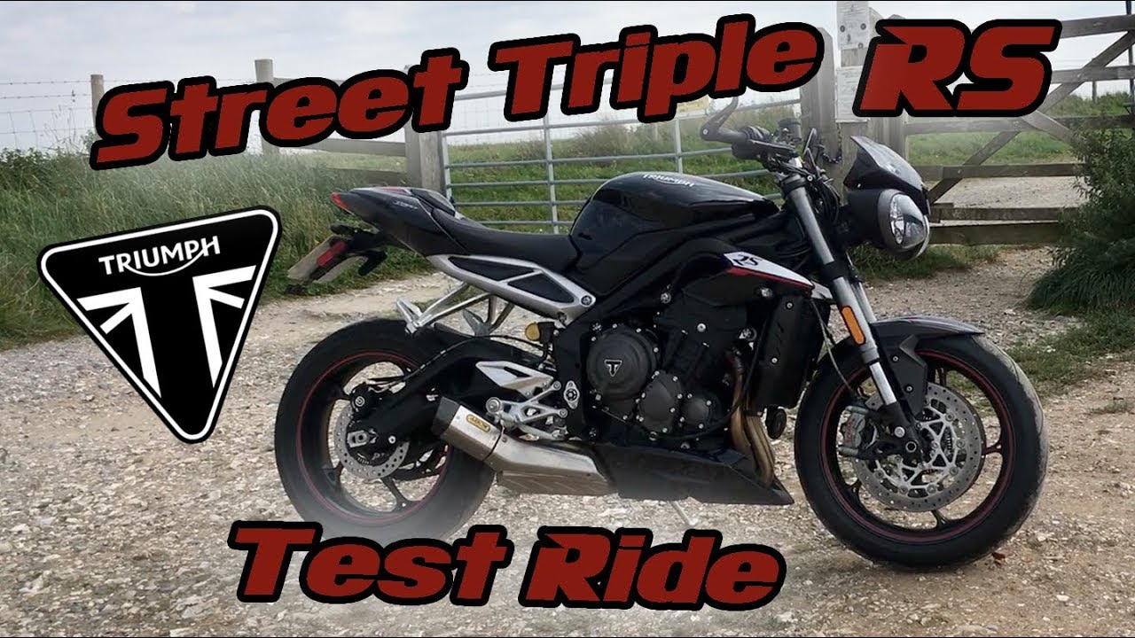 2017 Triumph Street Triple RS Test Ride