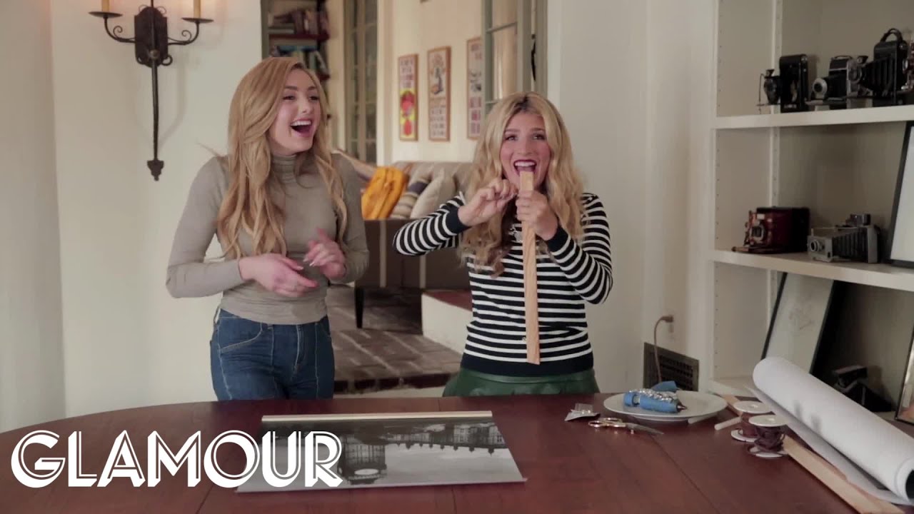 Mr. Kate and Peyton List Turn Instagram Pics Into Art