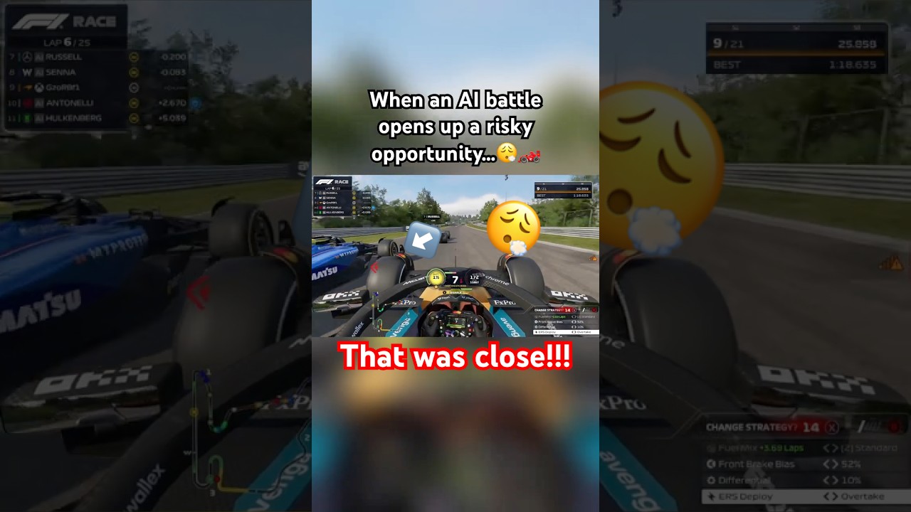 That was risky..😬😮‍💨 