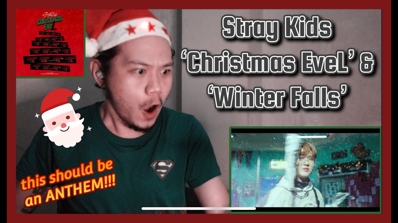 Stray Kids "Christmas EveL" & "Winter Falls" M/V REACTION! | Stray Kids Reaction Series