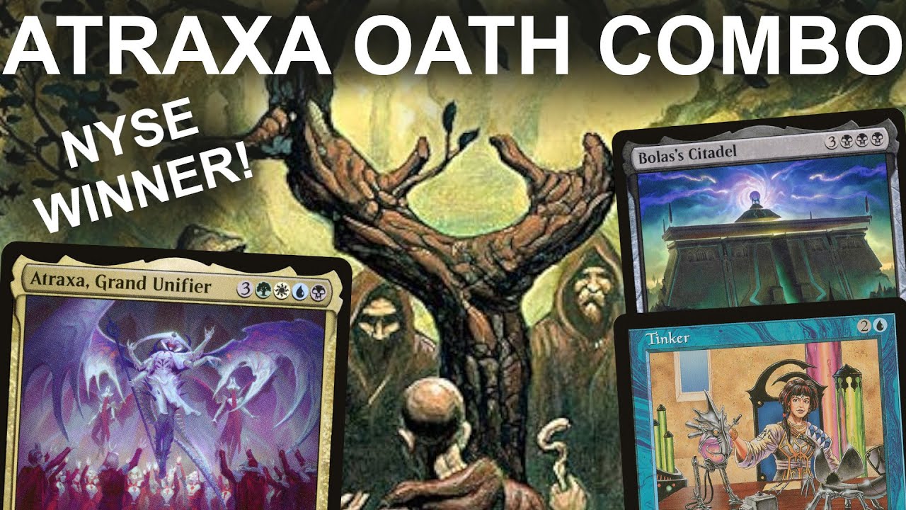 THE REST IS HISTORY! Vintage Atraxa Oath of Druids Combo. The deck I won a Black Lotus with! MTG MH3