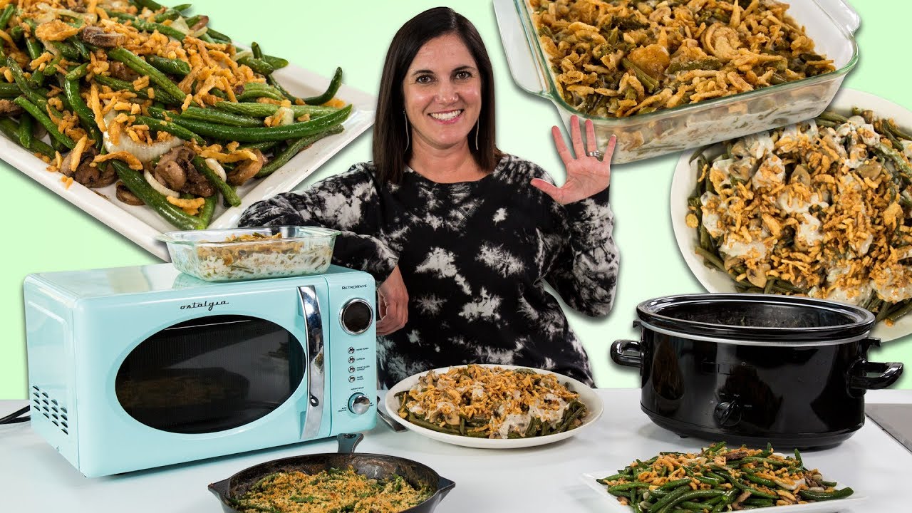 5 Easy Ways to Make Green Bean Casserole Without an Oven | Thanksgiving Dinner Side Dish | Mom U
