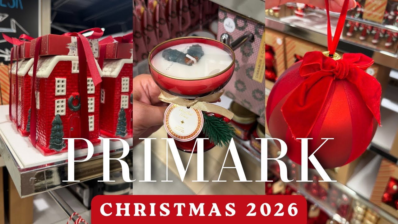 PRIMARK HOME CHRISTMAS 2026 ✨ | First items 