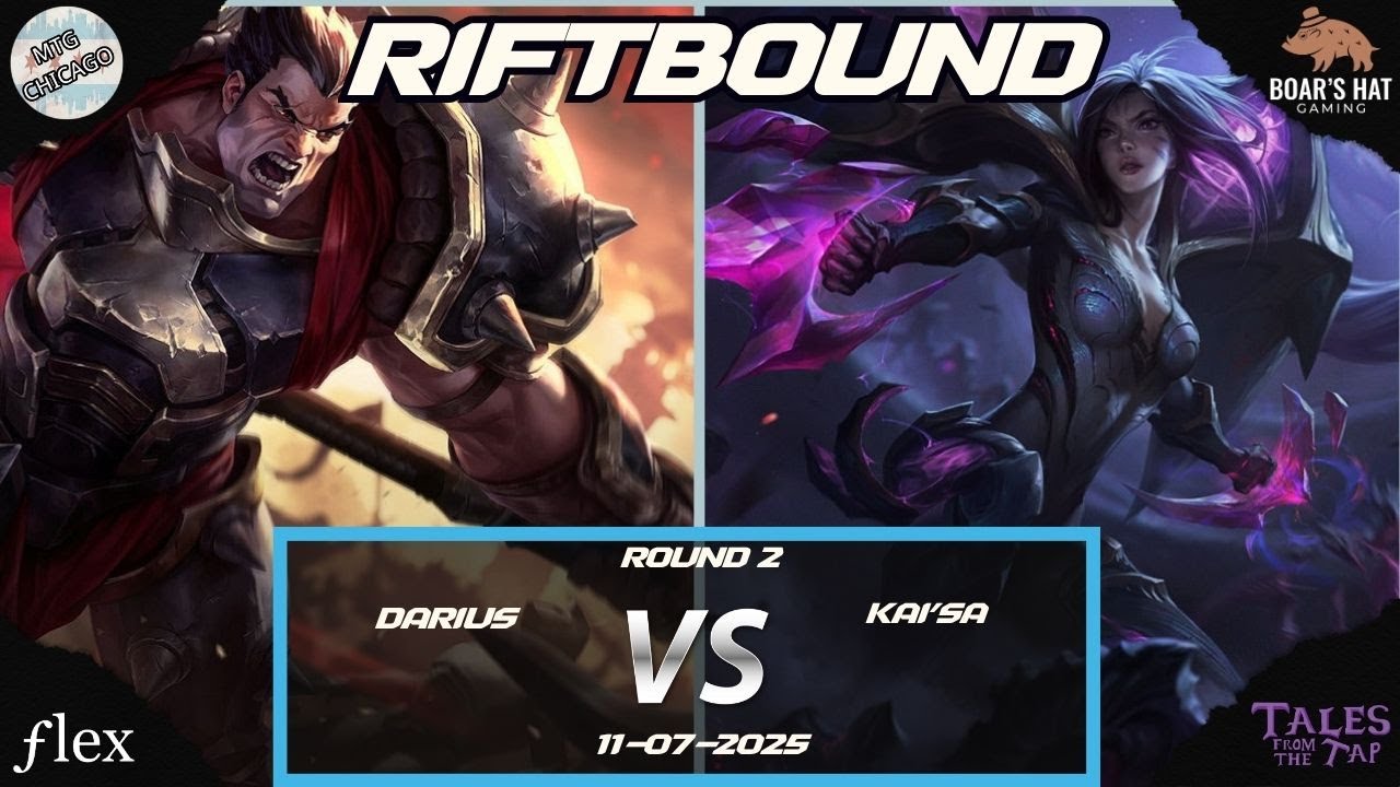 Darius VS Kai'Sa  [Riftbound Gameplay Round 2]