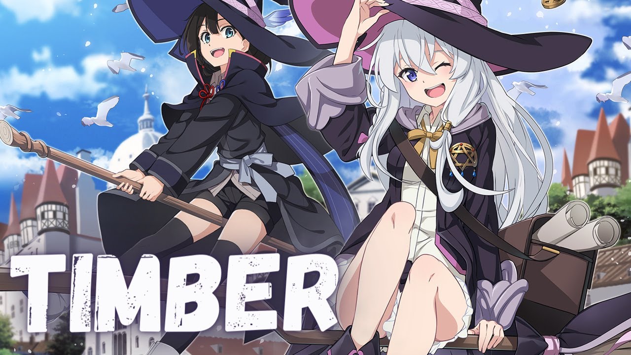 Nightcore ↬ Timber (lyrics)