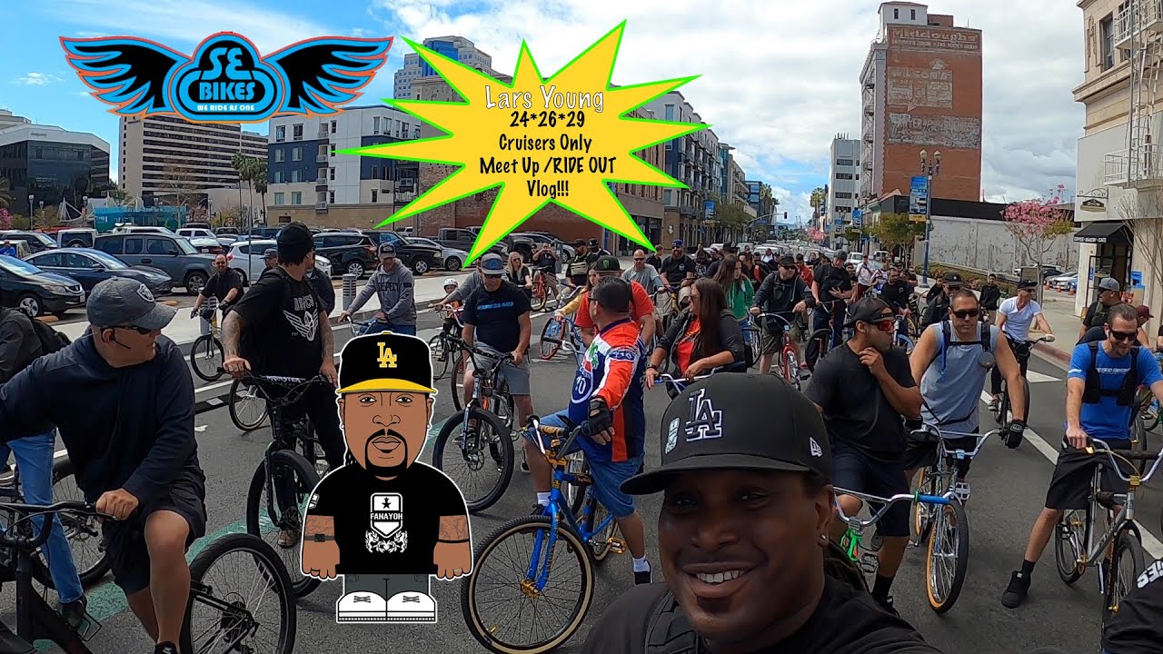 24*26*29 Cruisers Only Long Beach Ride Out Vlog!!!