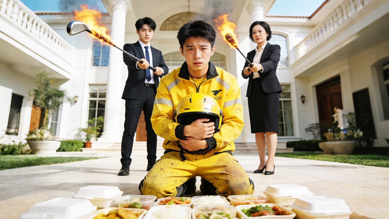 他被首富帶回家當養子卻受盡欺辱，怎料他重生歸來做外賣員得到億萬家產，改寫人生！#短劇 #逆襲 #萌娃 #親情