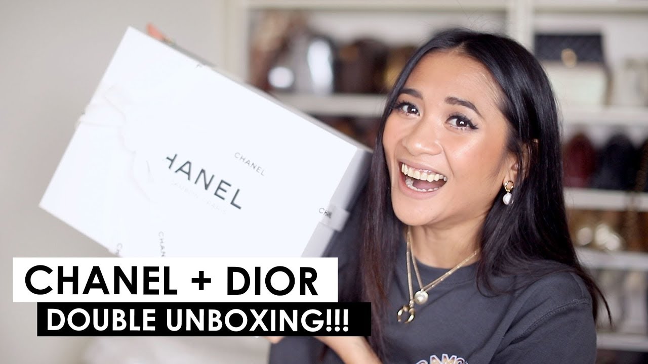 DIOR & CHANEL DOUBLE UNBOXING!!