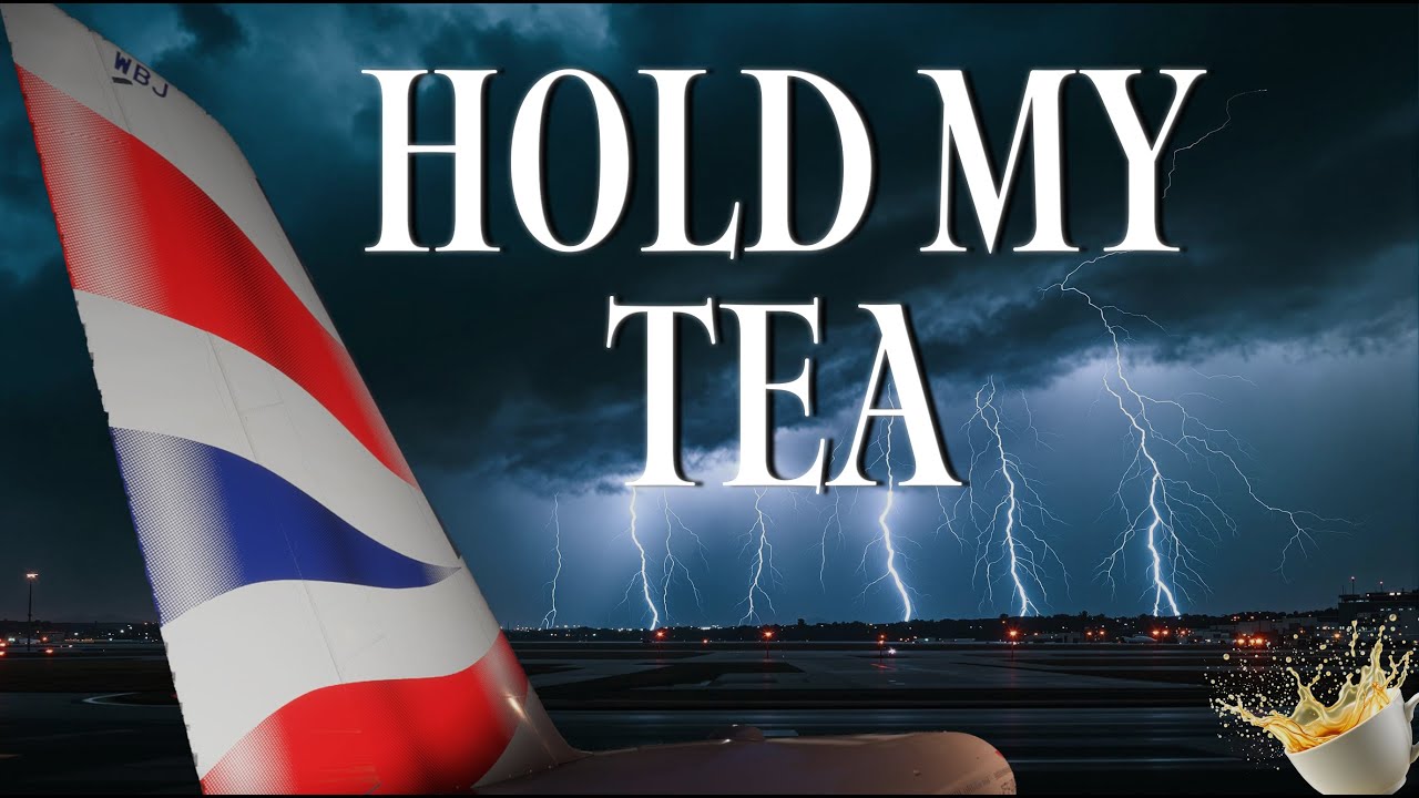 Nigel vs the Storm – Real A350 Procedures in British Weather