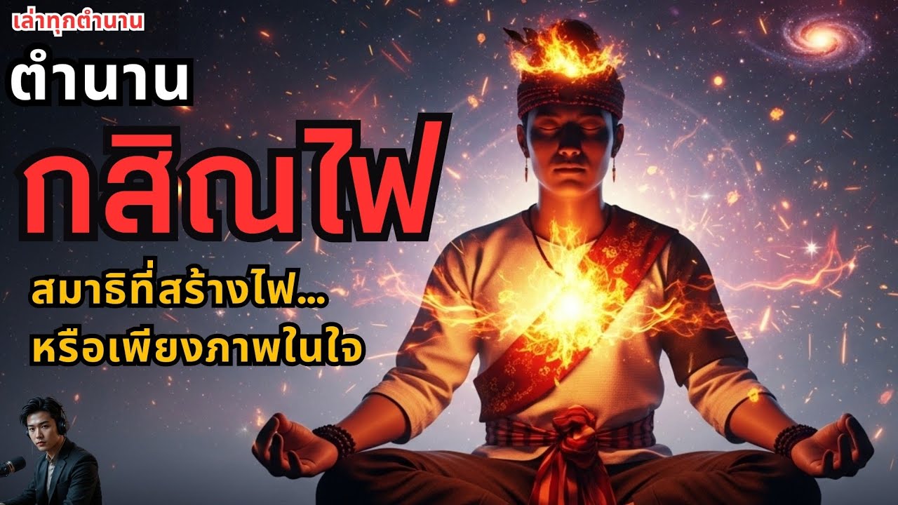 “วิชากสิณไฟ: สมาธิที่สร้างไฟ…หรือเพียงภาพในใจ?”| ตำนานไฟในจิตใจมนุษย์”