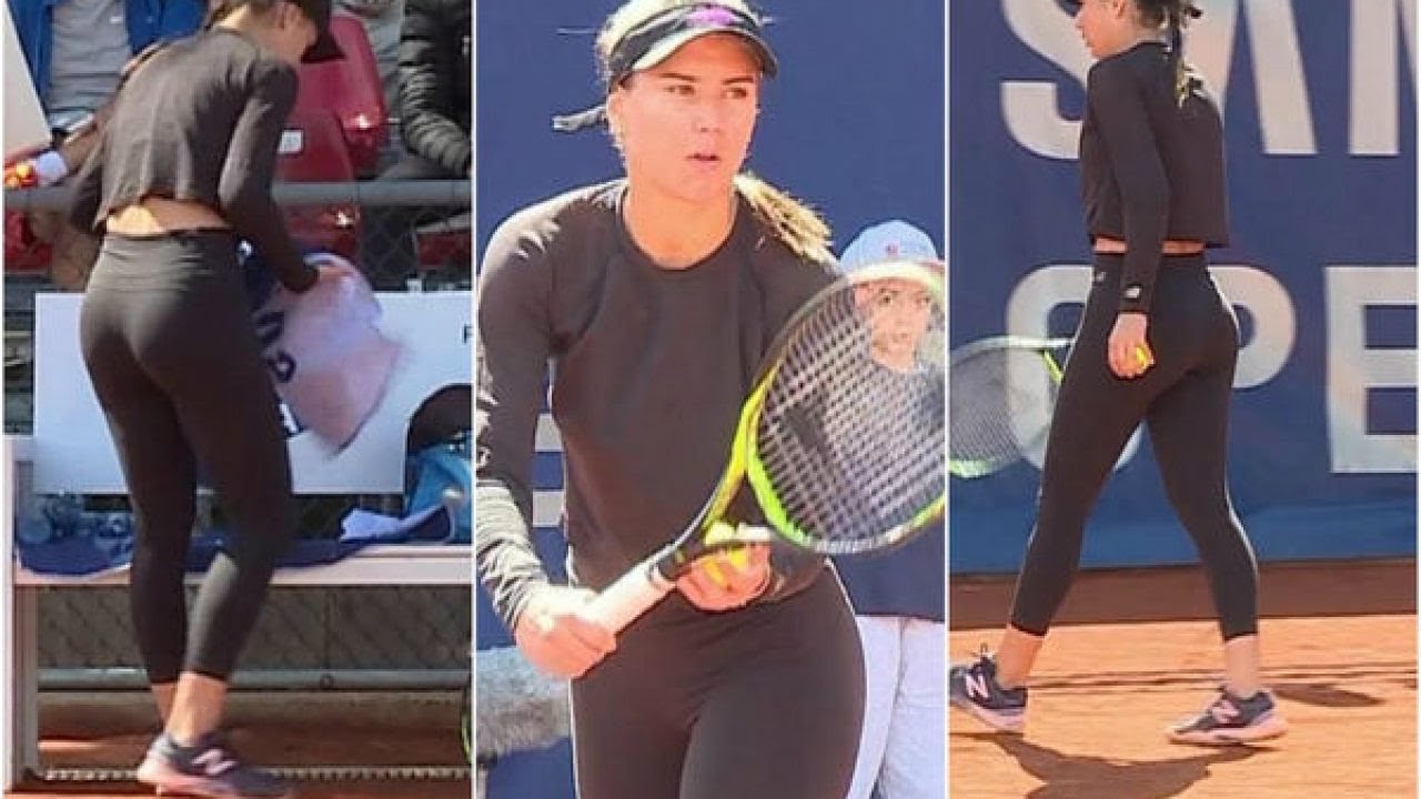 Sorana Cirstea In Leggins-Really Hot