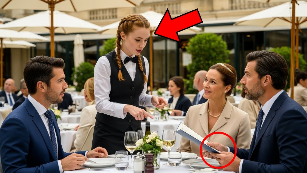 “She Can’t Even Read the Menu!” — The Waitress Silences the Billionaire with Fluent French