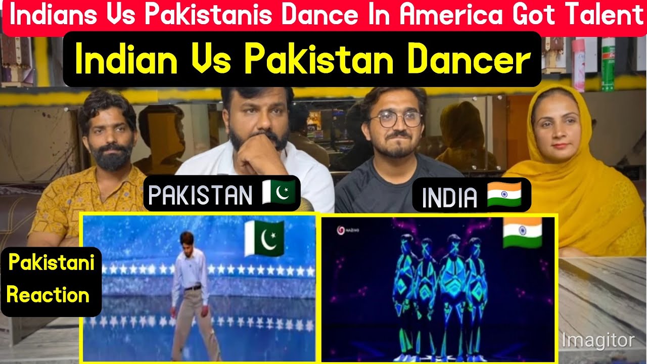 Indians Vs Pakistanis Dance In America Got Talent | Pakistani Reaction.