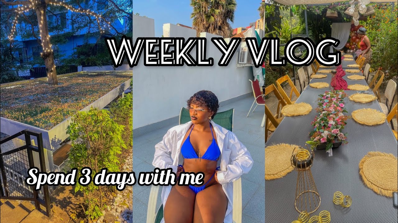 Видеоблог: выпускной моей сестры + поход в клуб + чтение историй + еда | руандийский ютубер #rwanda