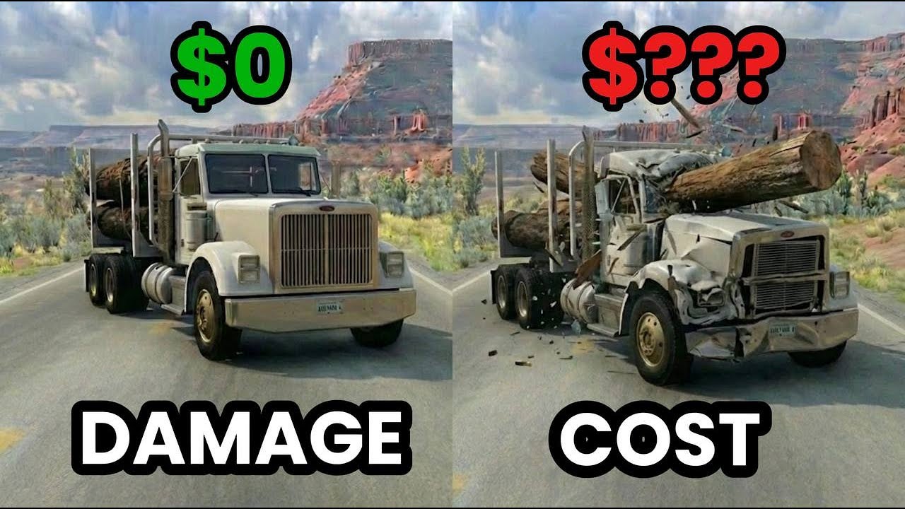 Realistic Crashes BeamNG Drive Damage Cost#3
