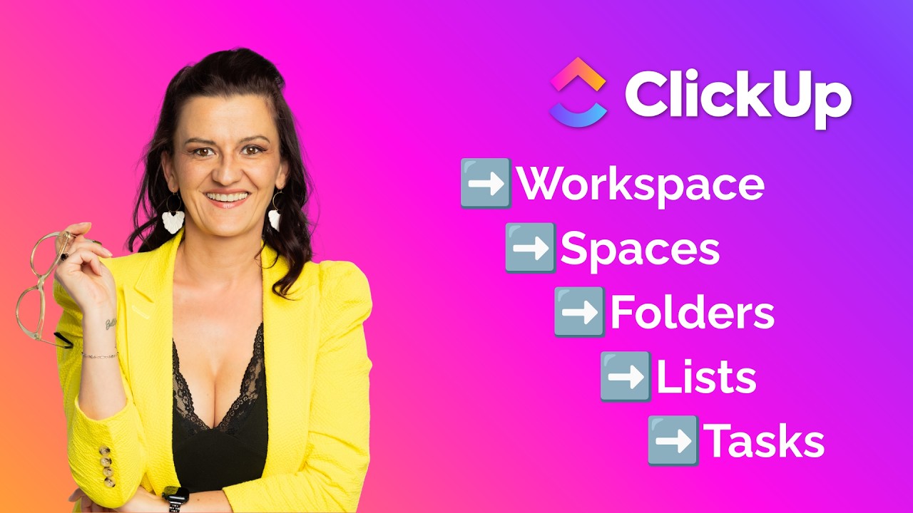 ClickUp Tutorial for Beginners: Spaces, Folders and Lists Hierarchy Explained