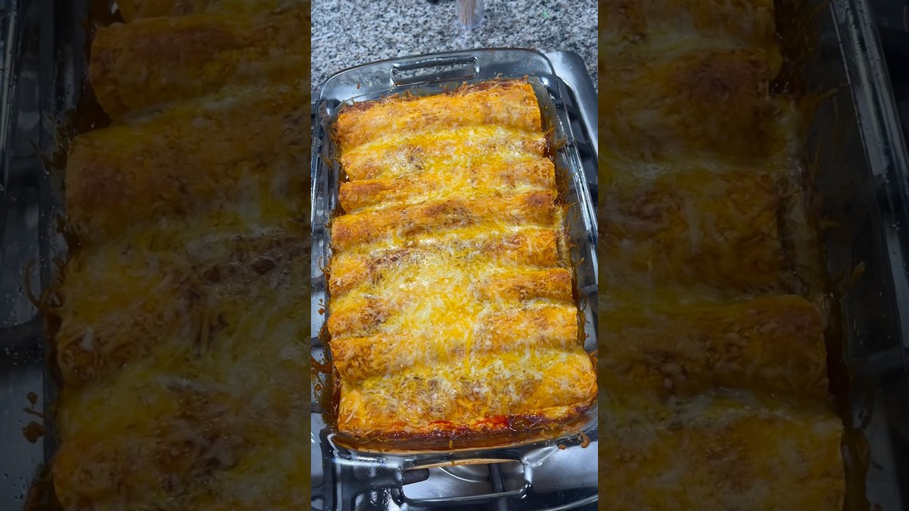 Куриные энчилады с высоким содержанием белка 😋