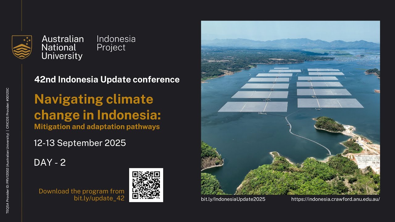 Day 2 - 2025 Indonesia Update. Navigating climate change in Indonesia